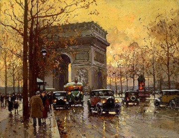 yxj045fD impresionismo escenas parisinas Pinturas al óleo